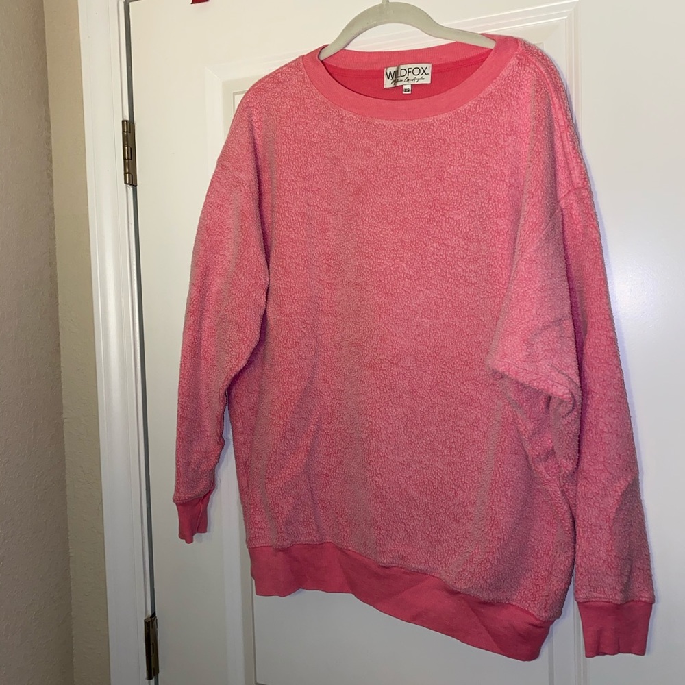 Wildfox Pink Roadtrip Sweatshirt